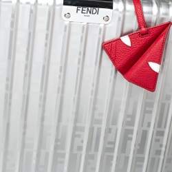 Fendi x Rimowa Zucca FF Logo Aluminum Rolling Suitcase