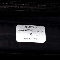 Fendi x Rimowa Zucca FF Logo Aluminum Rolling Suitcase