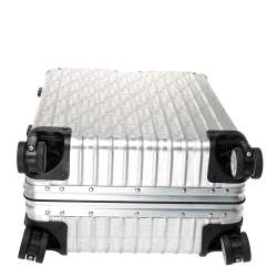Fendi x Rimowa Zucca FF Logo Aluminum Rolling Suitcase