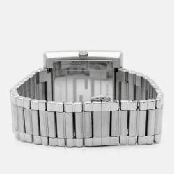 Fendi Blue Stainless Steel Fendimania KFE-F132010101 Men's Wristwatch 40 mm