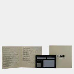 Pre Owned Fendi Momento Bugs F214611611 Quartz Stainless Steel Men's Wristwatch 40 mm