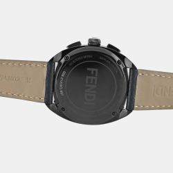 Pre Owned Fendi Momento Bugs F214611611 Quartz Stainless Steel Men's Wristwatch 40 mm