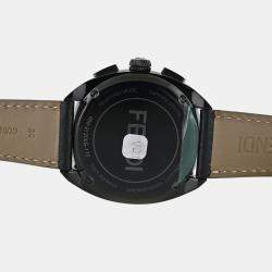 Pre Owned Fendi Momento Bugs F214611711 Quartz Stainless Steel Men's Wristwatch 40 mm