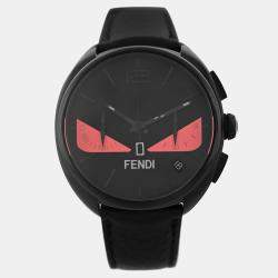 Pre Owned Fendi Momento Bugs F214611711 Quartz Stainless Steel Men's Wristwatch 40 mm