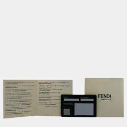 Pre Owned Fendi Momento Bugs F215013500 Quartz Stainless Steel Men's Wristwatch 40 mm