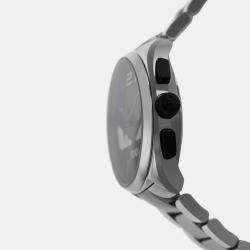 Pre Owned Fendi Momento Bugs F215013500 Quartz Stainless Steel Men's Wristwatch 40 mm