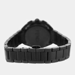 Pre Owned Fendi Momento Bugs F215716400 Quartz PVD Stainless Steel Men's Wristwatch 40 mm