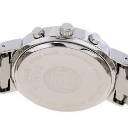 Fendi Black Stainless Steel Orologi 4500G Chronograph Men's Wristwatch 39 mm