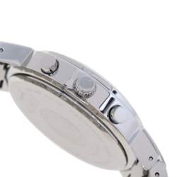 Fendi Black Stainless Steel Orologi 4500G Chronograph Men's Wristwatch 39 mm