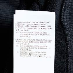 Pre Owned Fendi x Versace Black Fendace Print Cotton Crew Neck Sweatshirt L