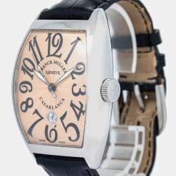 Franck Muller Casablanca 8880 C DT Automatic Cream Stainless Steel Men's Wristwatch 39mm