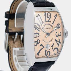 Franck Muller Casablanca 8880 C DT Automatic Cream Stainless Steel Men's Wristwatch 39mm