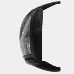 Pre Owned Franck Muller Casablanca 8880CNR Automatic Black Pvd Steel Men's Wristwatch 45 mm