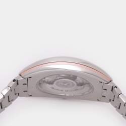 Pre Owned Franck Muller Salmon Stainless Steel Vanguard Slim Vintage V 41 S S6 AT FO Automatic Watch 40MM