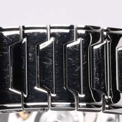 Pre Owned Franck Muller Salmon Stainless Steel Vanguard Slim Vintage V 41 S S6 AT FO Automatic Watch 40MM