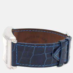 Pre Owned Franck Muller Long Island 10002QZ Quartz Black Stainless Steel men's Wristwatch 30mm