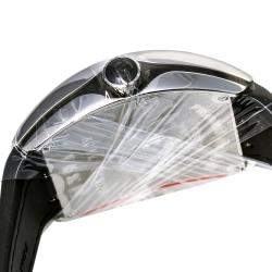 Franck Muller Black Stainless Steel Vanguard V 45 SC DT AC NR Men's Wristwatch 44 mm