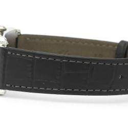 Pre Owned Franck Muller Silver Stainless Steel Long Island Japan LTD Edition 952 QZ JA Men's Wristwatch 26 MM