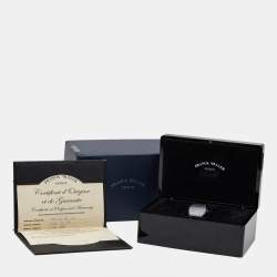 Franck Muller Black Titanium Alligator Leather Rubber Vanguard V45 SC DT TT NR BR NR Men's Wristwatch 44 mm
