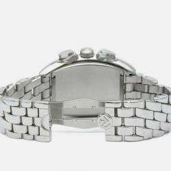Pre Owned Franck Muller Black Stainless Steel Conquistador 8001CC Automatic Men's Wristwatch 35 mm
