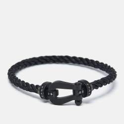 Fred Force 10 Black Diamonds Titanium Steel Bracelet 17