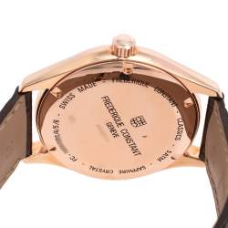 Pre Owned  ساعة يد رجالية فريدريك كونستانت كلاسيكس FC-303MLG5B4 أوتوماتيك ستانلس ستيل مطلي ذهب وجلد وردية 40 مم 