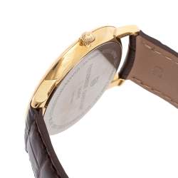Frederique Constant Silver Gold Plated Stainless Steel Slimline FC200/220/245X5S34/5/6 Men's Wristwatch 38 mm  