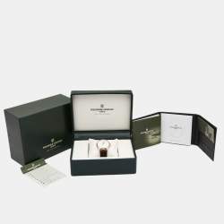 Frederique Constant Silver Rose Gold Plated Stainless Steel Crococalf Leather Classics Index FC-303MV5B4 Men's Wristwatch 40 mm