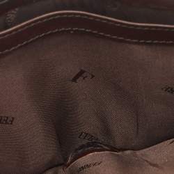 Gianfranco Ferre Brown Leather Bifold Wallet