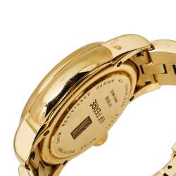 Pre Owned GF Ferre Mother of Pearl Gold Plated Stainless Steel GF.9025B Quartz Men's Wristwatch 41MM