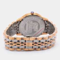Pre Owned GF Ferre Silver Two Tone Stainless Steel GFRG74391.1B.2 Unisex Wristwatch 40 mm 