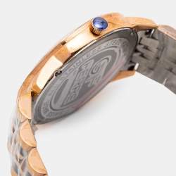 Pre Owned GF Ferre Silver Two Tone Stainless Steel GFRG74391.1B.2 Unisex Wristwatch 40 mm 