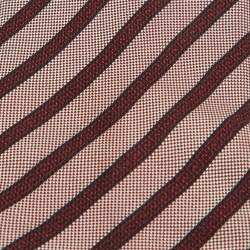 Gianni Versace Vintage Red Printed Silk Traditional Tie