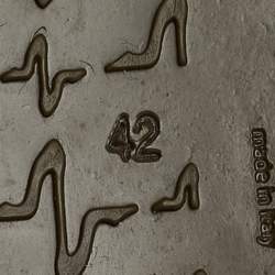 Pre Owned Gianvito Rossi Olive Green Leather and Suede Flat Sandals Size 42