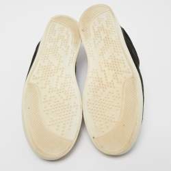 Gianvito Rossi Black Suede Low Top Sneakers Size 41