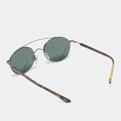 Giorgio Armani Black AR6038 Round Sunglasses