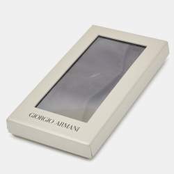 Giorgio Armani Black Open Bow Tie S