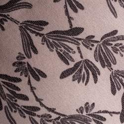 Pre Owned Giorgio Armani Vintage Blush Pink Floral Printed Silk Traditional Tie