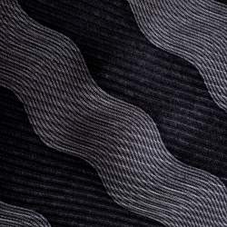 Giorgio Armani Grey Wave Pattern Silk Jacquard Traditional Tie