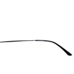 Giorgio Armani Matte Gunmetal/ Grey AR6018-T Frames of Life Oval Sunglasses