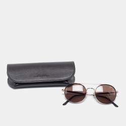 Giorgio Armani Gold/Brown Havana 49021 Sunglasses