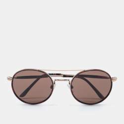 Giorgio Armani Gold/Brown Havana 49021 Sunglasses