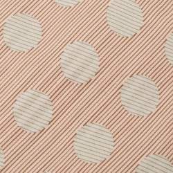 Giorgio Armani Vintage Pale Pink Polka Dot Silk Tie