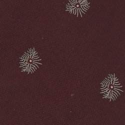 Giorgio Armani Burgundy Silk Jacquard Tie