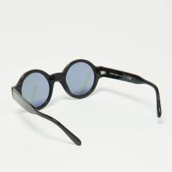 Giorgio Armani Black/Grey AR903M Round Sunglasses