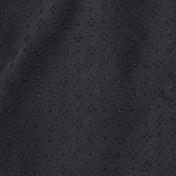 Pre Owned Giorgio Armani Black Dot Jacquard Pattern Silk Tie