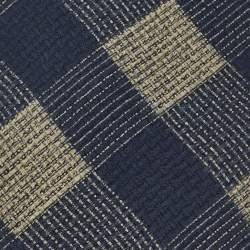 Pre Owned Giorgio Armani Vintage Blue Checked Silk Tie