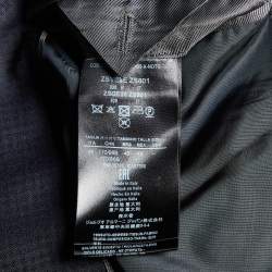 Giorgio Armani Navy Blue Virgin Wool Tailored Suit M