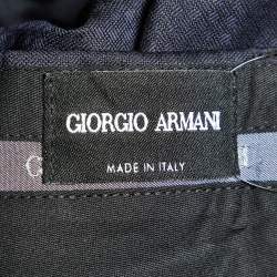Giorgio Armani Navy Blue Virgin Wool Tailored Suit M
