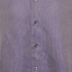 Giorgio Armani Purple Pattern Cotton Button Up Shirt XXXL